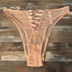 Dream Angels Lace-Up Panty
